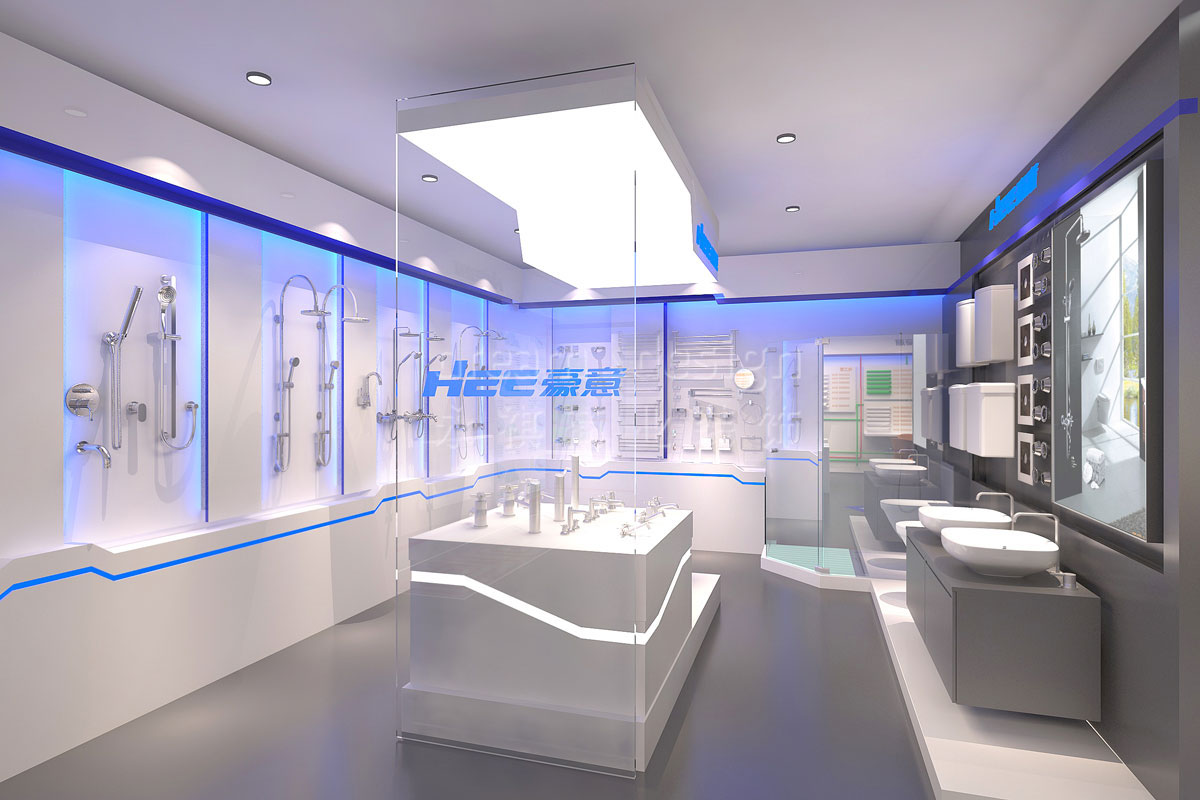 長沙展廳門面設計案例_長沙電器展廳裝修_長沙展廳設計效果圖_永祺商業(yè)裝飾 長沙展廳門面設計案例_長沙電器展廳裝修_長沙展廳設計效果圖_永祺商業(yè)裝飾